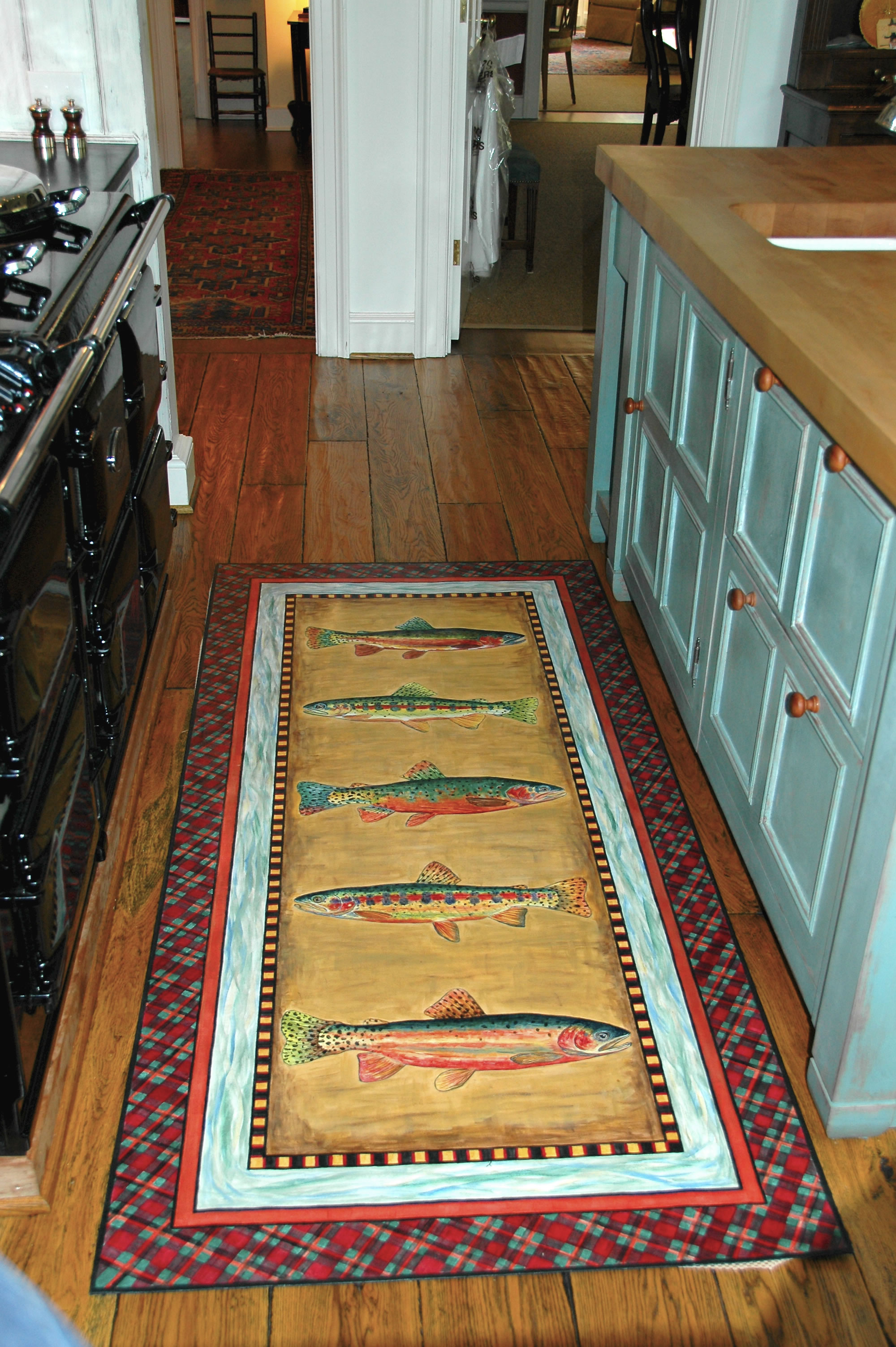 Susan Brodie Art – floorcloths in place